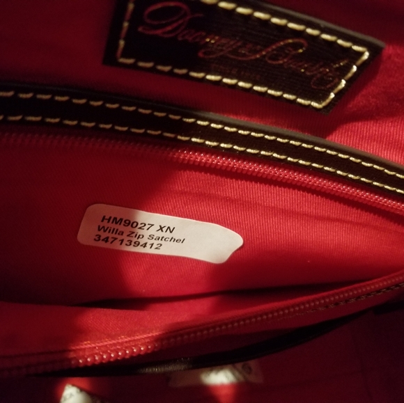 Dooney & Bourke Willa Zip Large Satchel Bag NWT - Picture 8 of 14